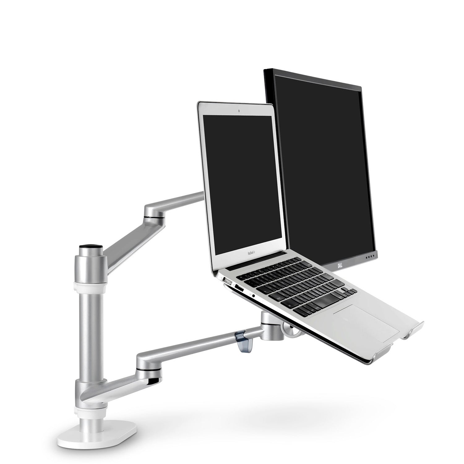 ThingyClub® Adjustable Aluminium Universal Laptop & Monitor Desk Mount -  Thingy Club